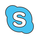 Call, video, Skype, voice, internet, phone, Chat MediumTurquoise icon