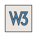 Information, web, world, Consortium, Bubble, wide, W3c Gainsboro icon