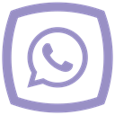 Social, network, whatsap, media, Communication MediumPurple icon