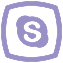 network, Skype, media, Communication, social ico MediumPurple icon