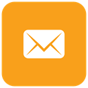 send icon, mail, messages, envelope, Message, Email, Letter Orange icon