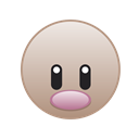 monster, cute, pokemon, Go, diglett Black icon