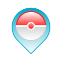 Map, pokemon, gym, Go Black icon