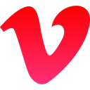 media, Vimeo, Logo, corporate, Social Crimson icon