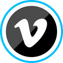 Logo, corporate, Social, Vimeo, media DarkSlateGray icon
