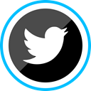 media, Social, Logo, twitter, corporate DarkSlateGray icon