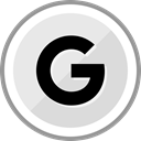 Social, corporate, Logo, media, google Gainsboro icon