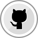 media, Social, corporate, Github, Logo Gainsboro icon