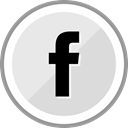 corporate, Logo, Social, media, Facebook Gainsboro icon