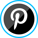 media, pinterest, corporate, Social, Logo DarkSlateGray icon