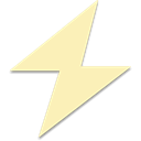 lightning, Energy, electricity Moccasin icon
