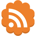 media, round, Flower, feed, Rss, Social Icon