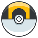 Go, pokemon, Ball, ultra, play, Game DarkSlateGray icon