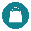 Citycons, Bag, mall, shopping, buy DarkCyan icon