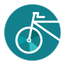 travel, Citycons, city, cycle DarkCyan icon