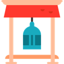 temple, buildings, religion, Taoism, Asian, japanese BurlyWood icon