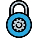 Lock, locked, Tools And Utensils, padlock, secure, security Black icon