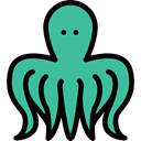 Animals, Aquarium, Octopus, Aquatic, Sea Life LightSeaGreen icon