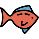 Foods, food, meat, Meats, Supermarket, Animal, fish, fishes, Animals Black icon
