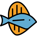 meat, Meats, food, Foods, Supermarket, Animals, fish, fishes, Animal Black icon