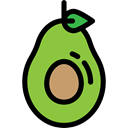 Avocado, organic, Fruit, vegan, Healthy Food, food, vegetarian, diet Black icon