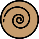 food, Cinnamon Roll, Bakery, Dessert, sweet DarkKhaki icon