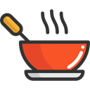 soup, Healthy Food, hot drink, Food And Restaurant, Bowls, food Black icon