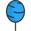 sweet, Cotton Candy, sugar, food, Dessert, Food And Restaurant DodgerBlue icon