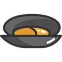 Mussel, Animals, Sea Food, Food And Restaurant, Sea Life, food, Mollusc DarkSlateGray icon