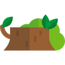 Log, Tree Log, wooden, nature, logs, wood Sienna icon