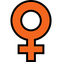 Gender, symbol, Girl, signs, Femenine, Female, Shapes And Symbols, feminism, sign, venus, woman Black icon