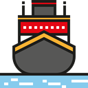 transport, transportation, navigation, Navigational, Boat, ship DimGray icon