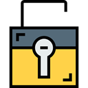 Unblocked, security, Lock, Tools And Utensils, privacy, padlock SandyBrown icon