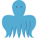 Sea Life, Octopus, Aquarium, Animals, Aquatic CornflowerBlue icon