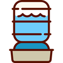 machine, Bottle, refreshing, food, water, refresh, Tools And Utensils Maroon icon