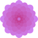 Botanical, Dahlia, nature, petals, blossom, Flower Orchid icon