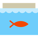 Sea Life, fish, Aquatic, pet, Aquarium, Animals LightSkyBlue icon