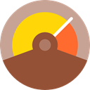 temperature, Degrees, Celsius, thermometer, Tools And Utensils, Fahrenheit, Mercury Sienna icon