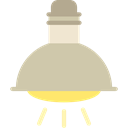 lamp, light, Tools And Utensils, illumination Silver icon