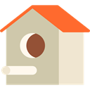 structure, pet, birds, Birdhouse, Animals Silver icon