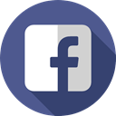 social network, logotype, social media, Logos, Facebook, Logo, Brands And Logotypes DarkSlateBlue icon
