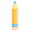 Office Material, pencil, Kid And Baby, School Material, writing, Tools And Utensils Black icon