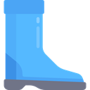 Rain, Boot, fashion, footwear CornflowerBlue icon