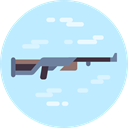 weapons, Aim, shooting, Target, sniper, sport, Sports And Competition, sports PaleTurquoise icon