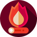 nature, Camping, hot, Bonfire, Flame, campfire, Burn, miscellaneous Maroon icon