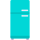 Cold, technology, Furniture And Household, electronic, Refrigerator, Fridge, kitchen DarkTurquoise icon