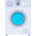 Clean, washing, washing machine, Furniture And Household, wash, cleaning, Housekeeping, Electrical Appliance Lavender icon
