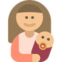 mother, baby, Kid And Baby, people, woman, Motherhood, Family Gray icon