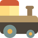 vehicle, train, transport, Locomotive, Public transport, transportation, Automobile, Kid And Baby DarkSlateGray icon