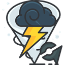 pokemon, gaming, nintendo, Tornado, video game DarkSlateGray icon